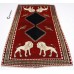 Persian rug Shiraz Figural