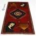 Persian rug Shiraz Figural