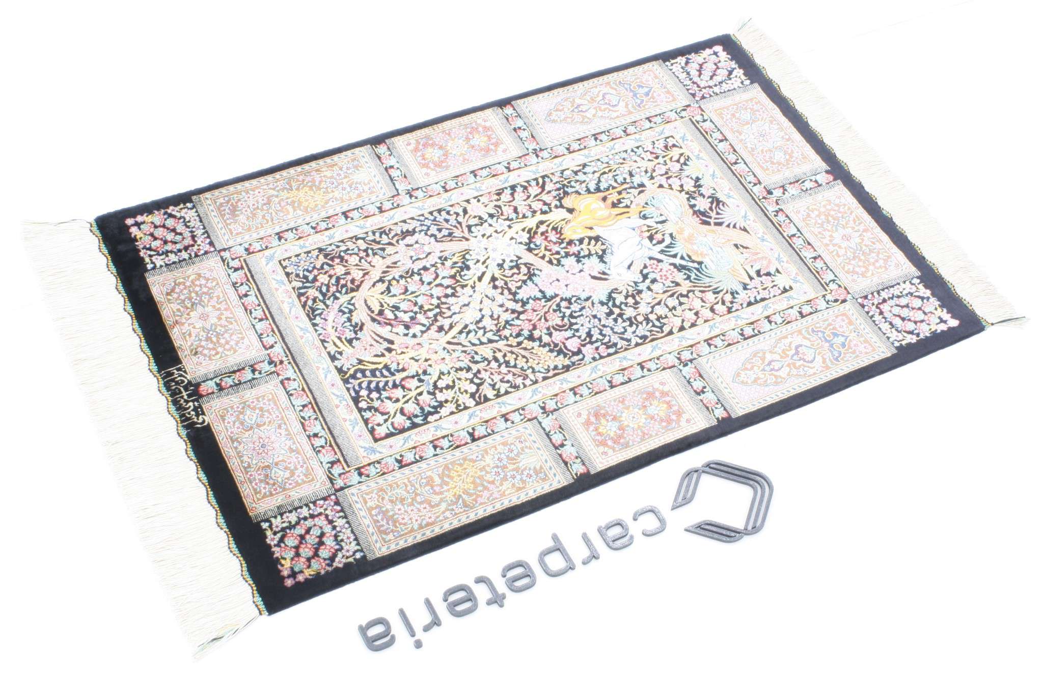 Persian rug Ghom Silk Royal