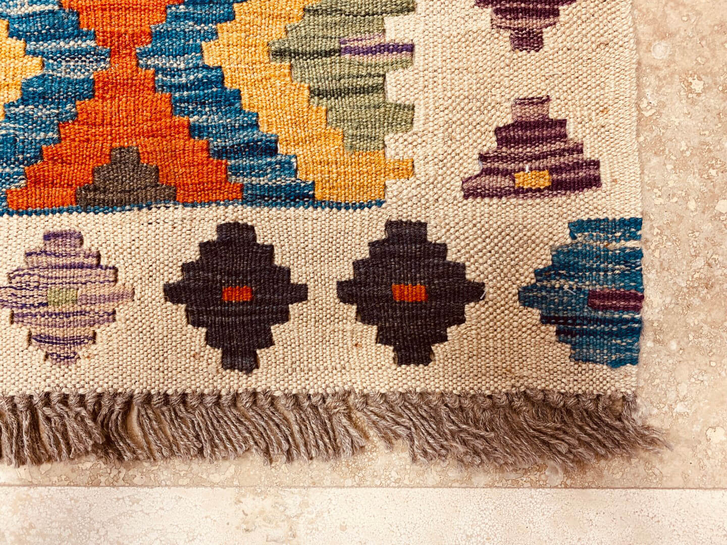 Oriental rug Kelim Waziri