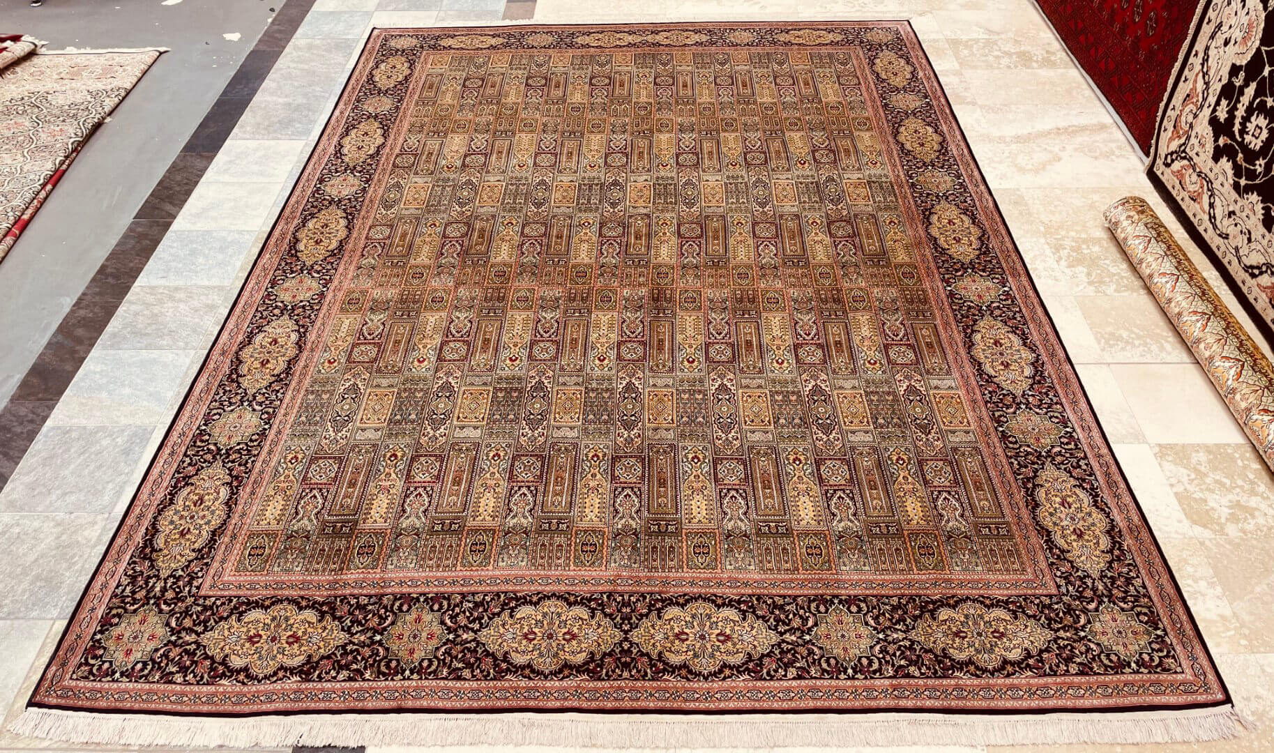 Oriental rug Kashmir Silk/Silk Royal