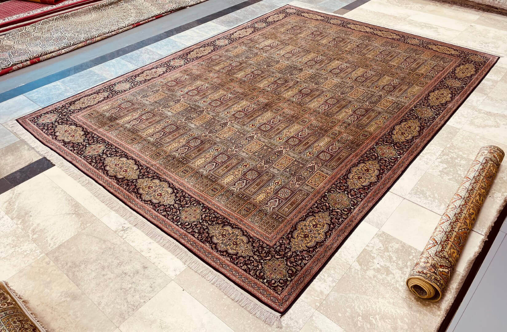 Oriental rug Kashmir Silk/Silk Royal