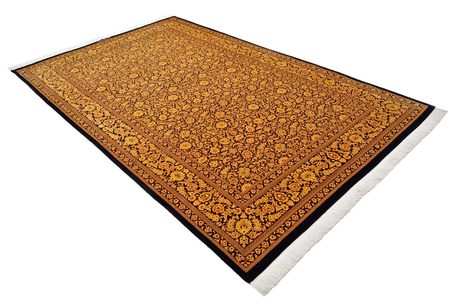 Oriental rug Ghom Silk Royal