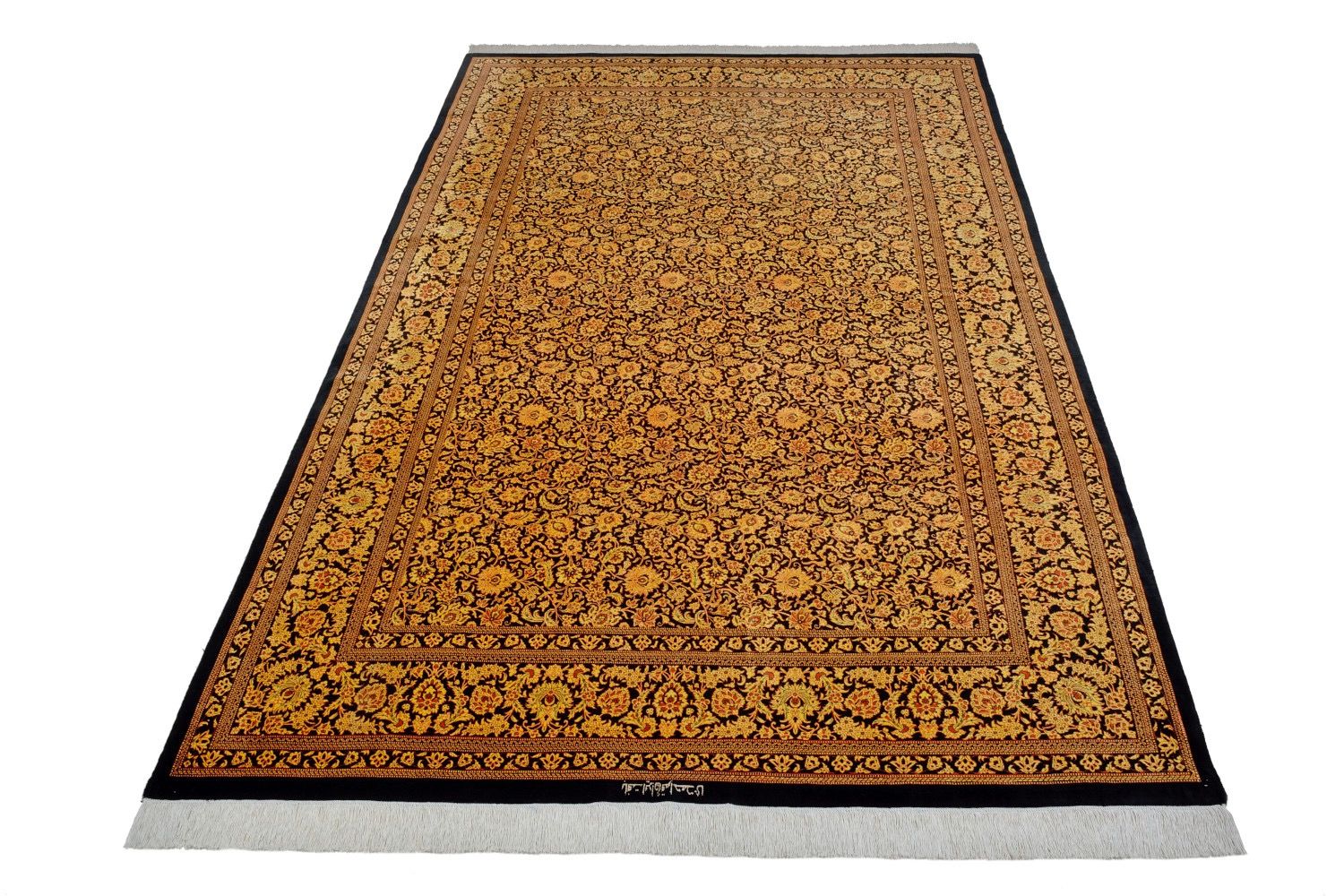 Oriental rug Ghom Silk Royal