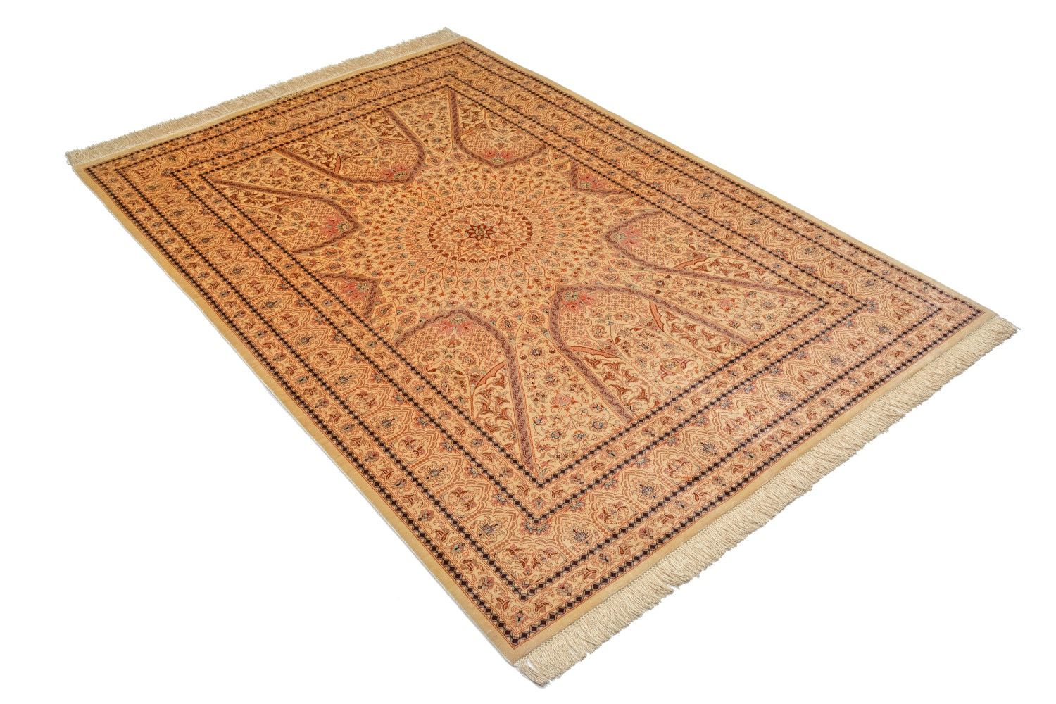 Oriental rug Ghom Silk Royal