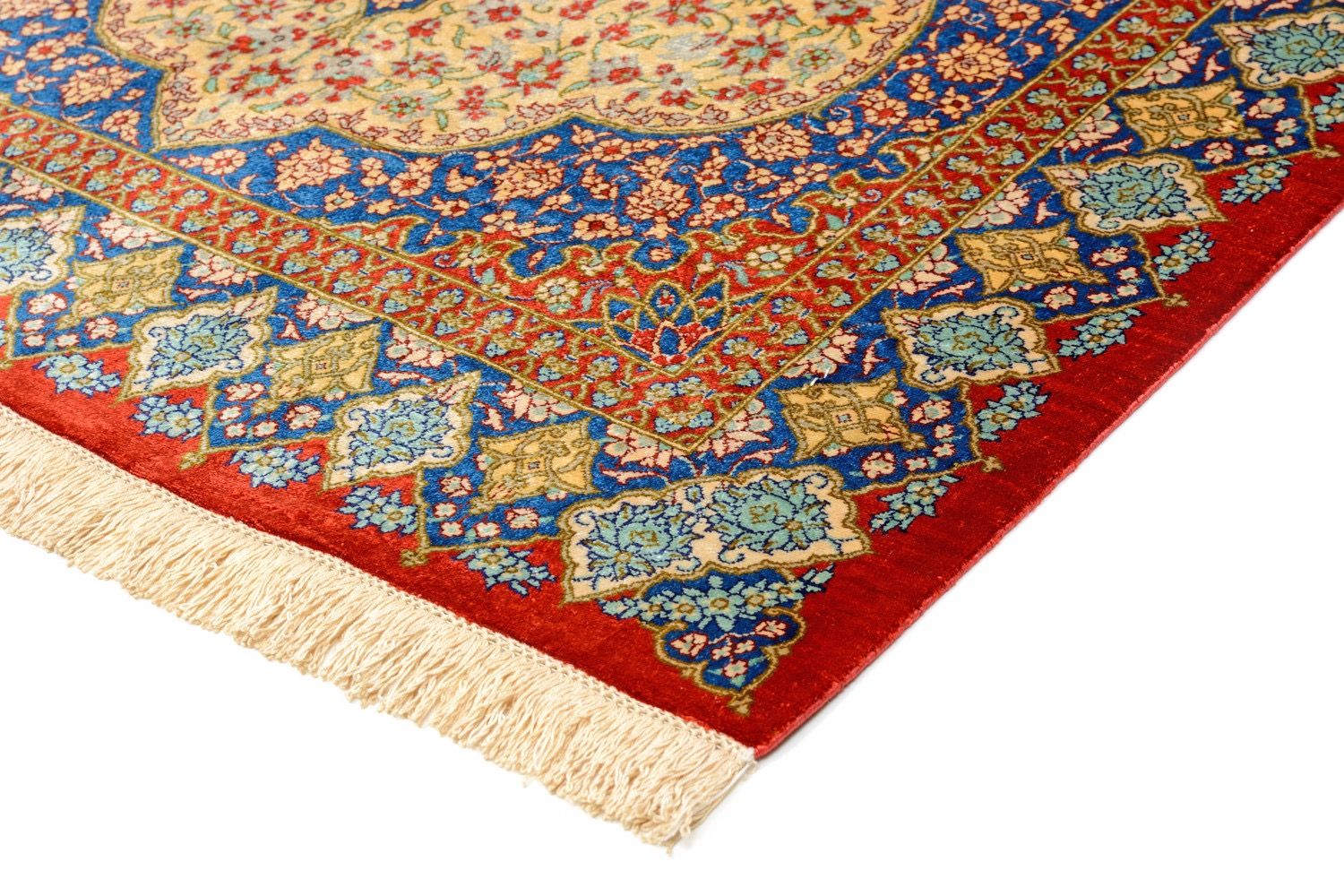 Oriental rug Ghom Silk Royal