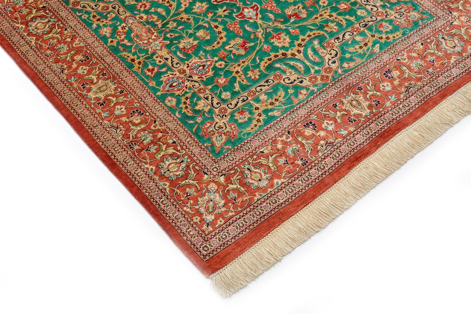 Oriental rug Ghom Silk Royal