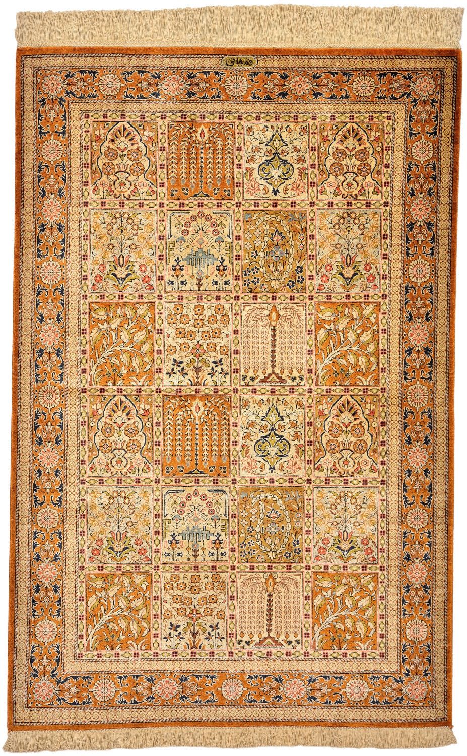 Oriental rug Ghom Silk Royal