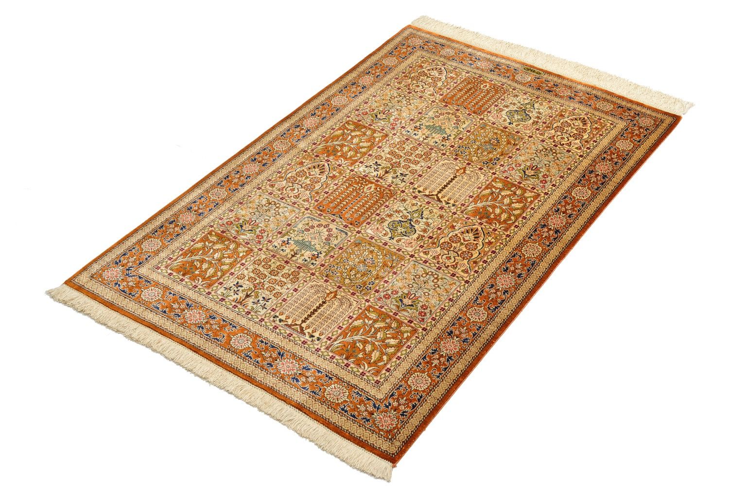 Oriental rug Ghom Silk Royal