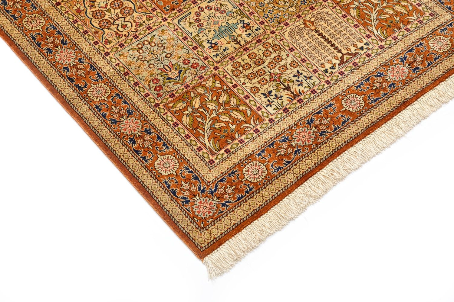 Oriental rug Ghom Silk Royal