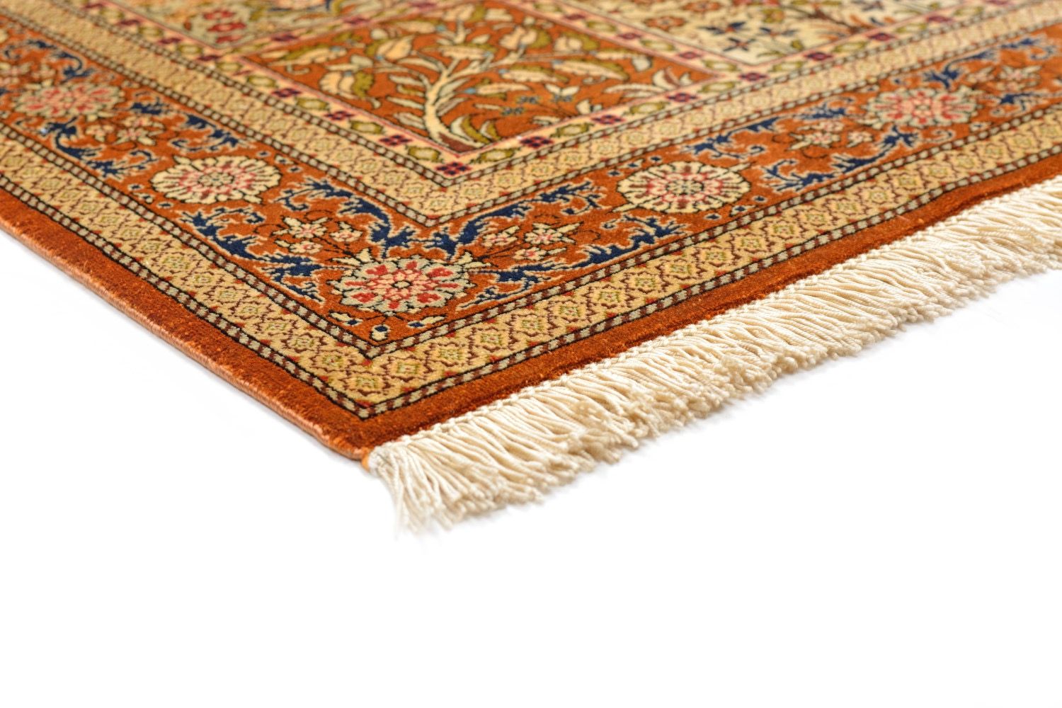 Oriental rug Ghom Silk Royal