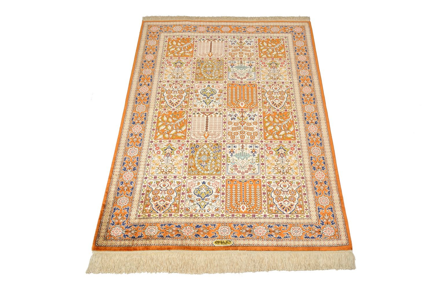 Oriental rug Ghom Silk Royal