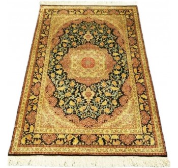 Perský koberec Qom Hedvábí