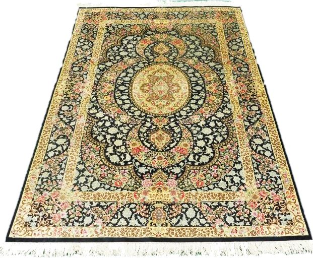 Oriental rug Ghom Silk Imperial