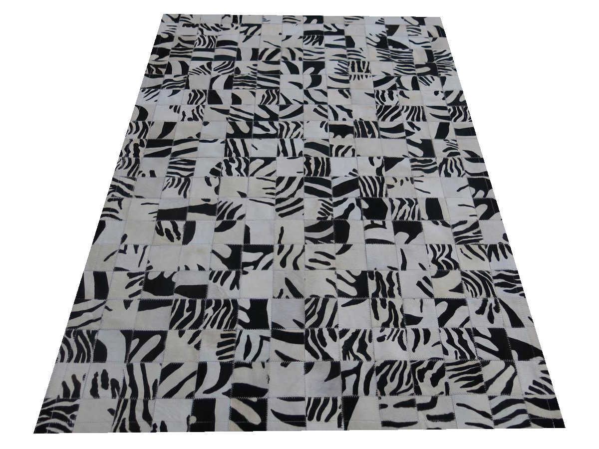 Modern rug Cascade Leather Premium White