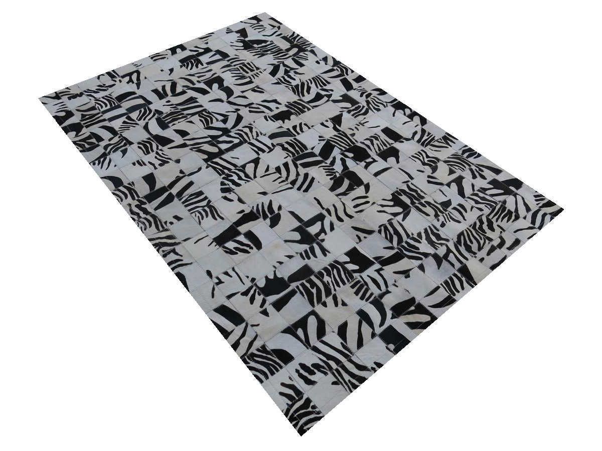 Modern rug Cascade Leather Premium White