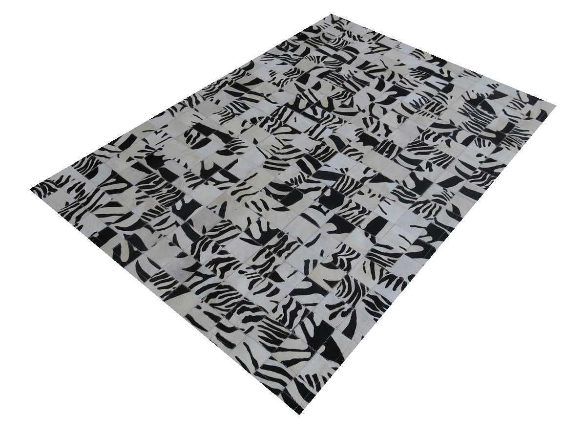 Modern rug Cascade Leather Premium White